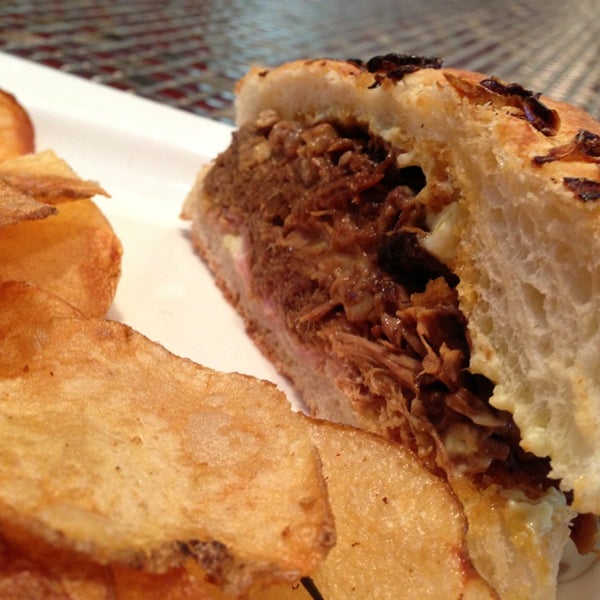 Foto diambil di HBH Gourmet Sandwiches &amp; Smoked Meats oleh Pete J. pada 1/19/2013