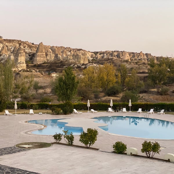 Foto diambil di Tourist Hotels &amp; Resorts Cappadocia oleh Ali B. pada 10/25/2019