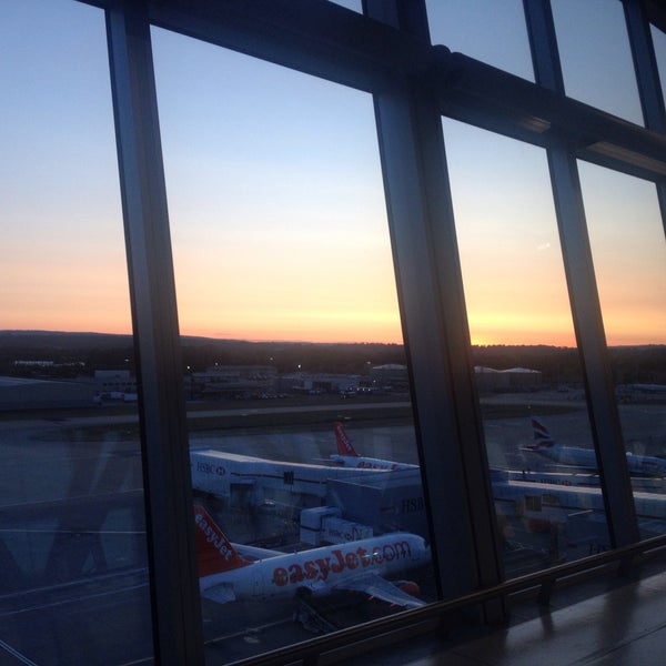 Photo taken at London Gatwick Airport (LGW) by Elzette R. on 7/2/2015