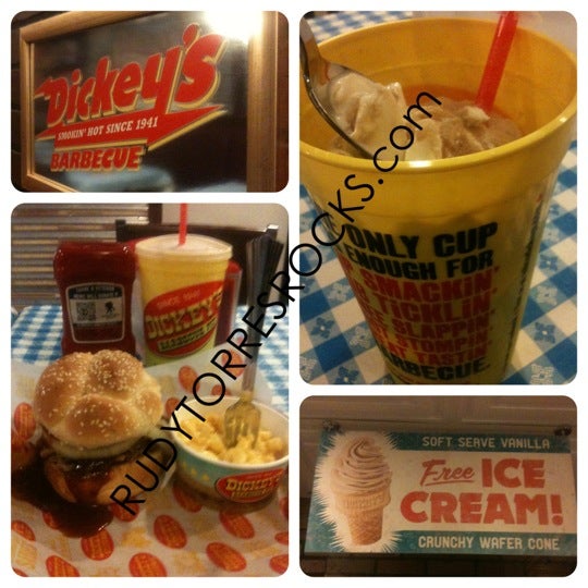 Photo taken at Dickey&#39;s Barbecue Pit by Rudy T. on 11/10/2012