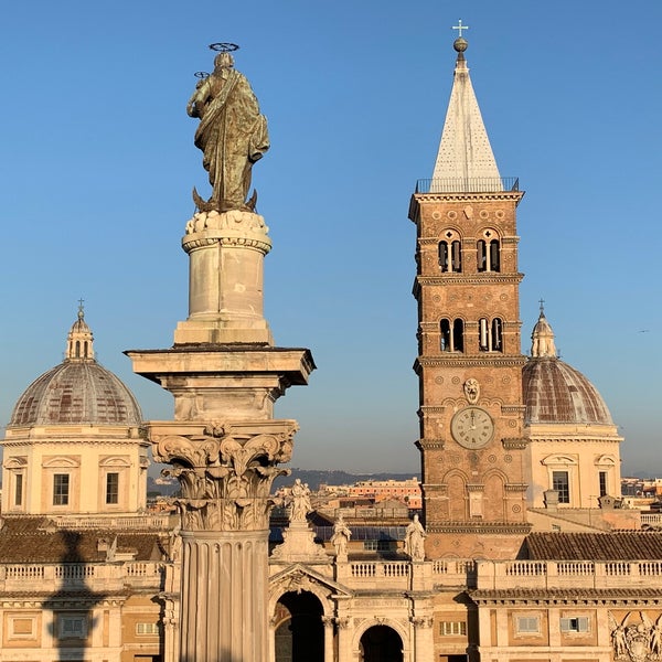 If you are around ask the hotel staff to let you upstairs, the view on Santa Maria Maggiore is unforgettable...