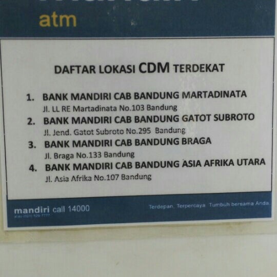 Bank mandiri surapati bandung