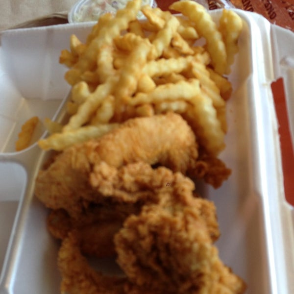 Photo taken at Raising Cane&#39;s Chicken Fingers by Nick M. on 8/23/2013