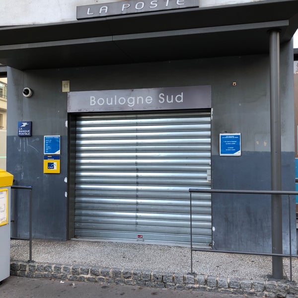 La Poste Bureau De Poste A Boulogne Billancourt