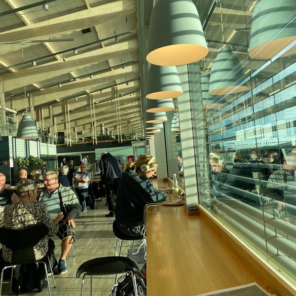 Photo taken at Aalborg Airport (AAL) by Erik P. on 10/2/2022