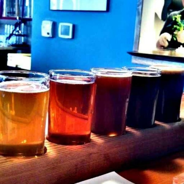 Photo taken at Chelsea Alehouse Brewery by Kerry L. on 4/13/2013