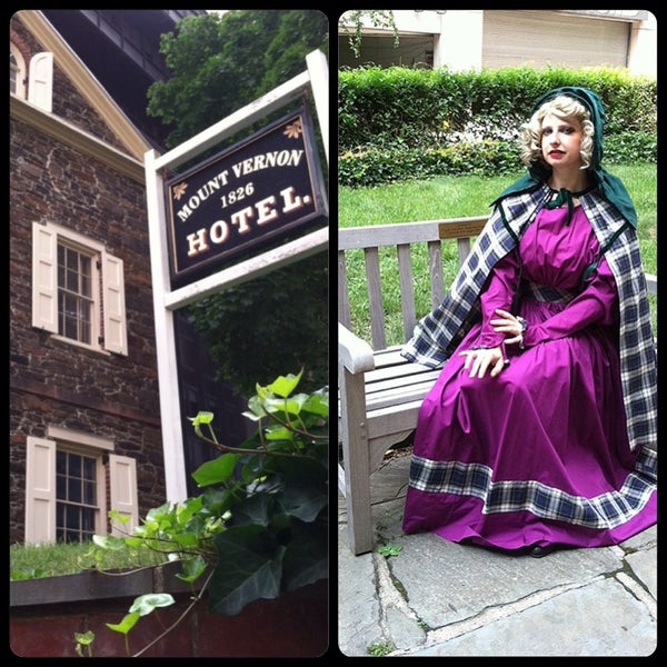 7/29/2014 tarihinde Lefty L.ziyaretçi tarafından Mount Vernon Hotel Museum'de çekilen fotoğraf