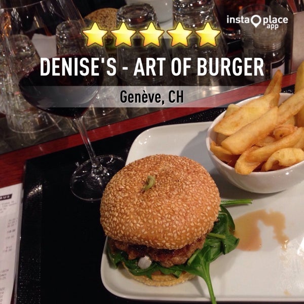 Foto diambil di Denise&#39;s - Art of Burger oleh Luis Mariano V. pada 3/12/2014