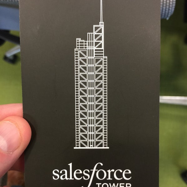 Photo taken at Salesforce Tower by Jonathan D. on 1/24/2017