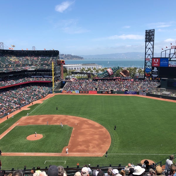 Photo taken at Oracle Park by Mike G. on 6/6/2018