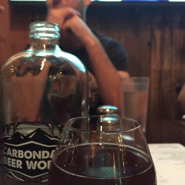 Photo taken at Carbondale Beer Works by Jeff D. on 8/19/2016