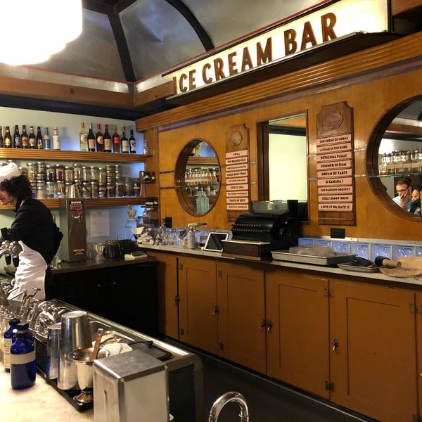 Photo taken at The Ice Cream Bar Soda Fountain by Bobby on 10/1/2018