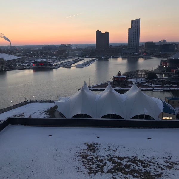 Photo taken at Baltimore Marriott Waterfront by Chris F. on 1/16/2019