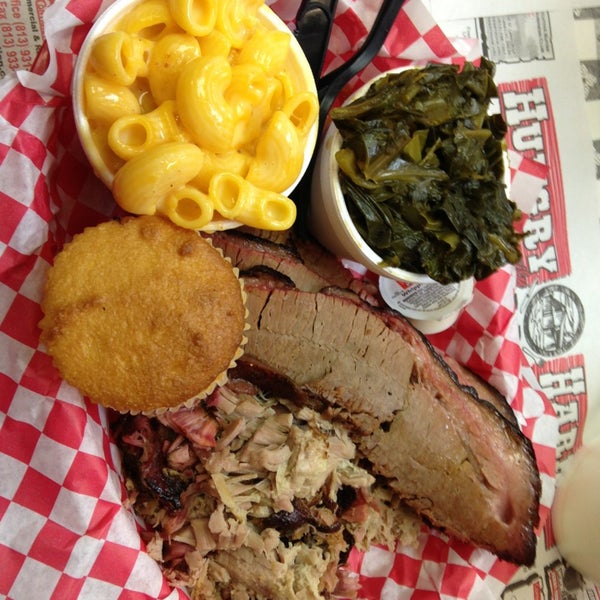 Photo taken at Hungry Harry&#39;s Famous BBQ by Chris F. on 12/20/2012