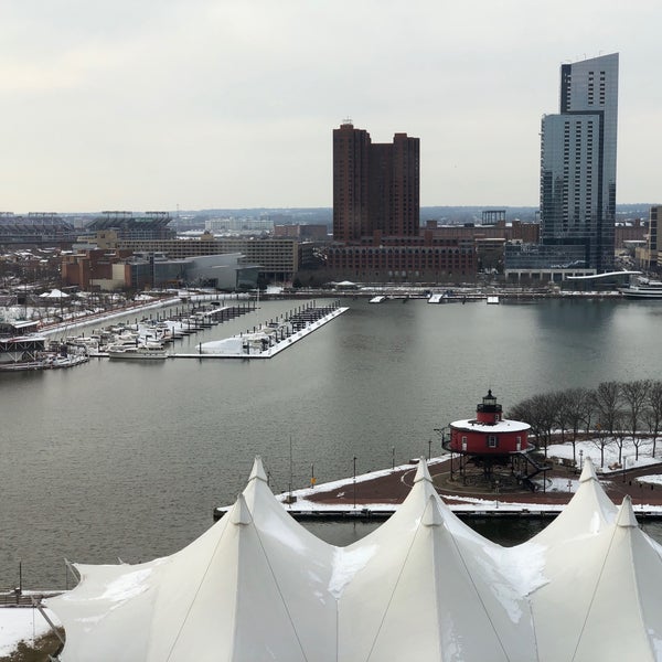 Photo taken at Baltimore Marriott Waterfront by Chris F. on 1/15/2019