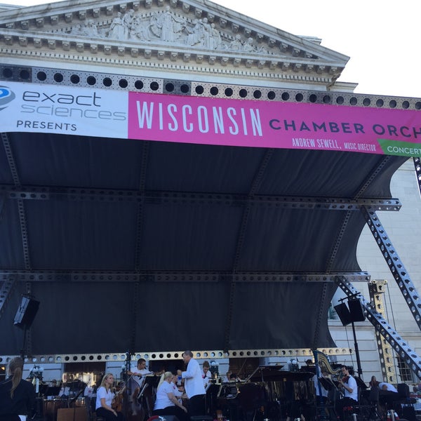 Wisconsin Chamber Orcestra Concert on the Square Music Venue in