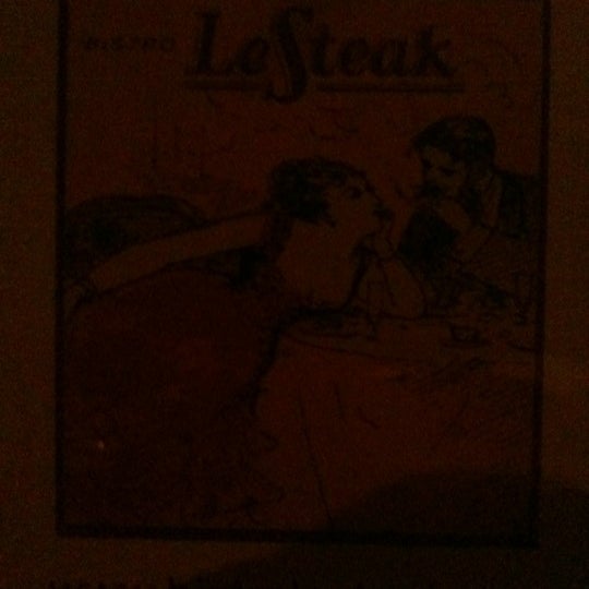 Photo taken at Bistro Le Steak by CAESAR D. on 9/28/2012