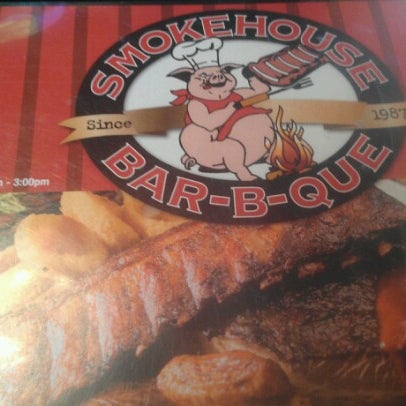 Photo taken at Smokehouse Barbecue-Gladstone Mo by Rico on 9/14/2012