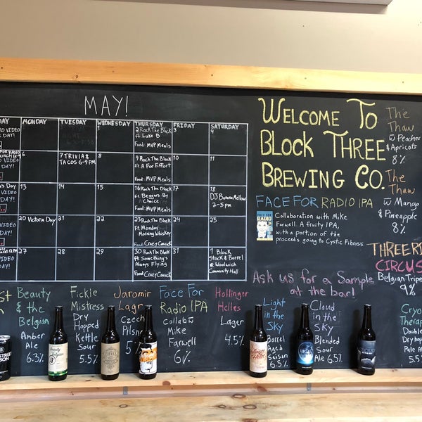 5/19/2019에 Carlos G.님이 Block Three Brewing에서 찍은 사진