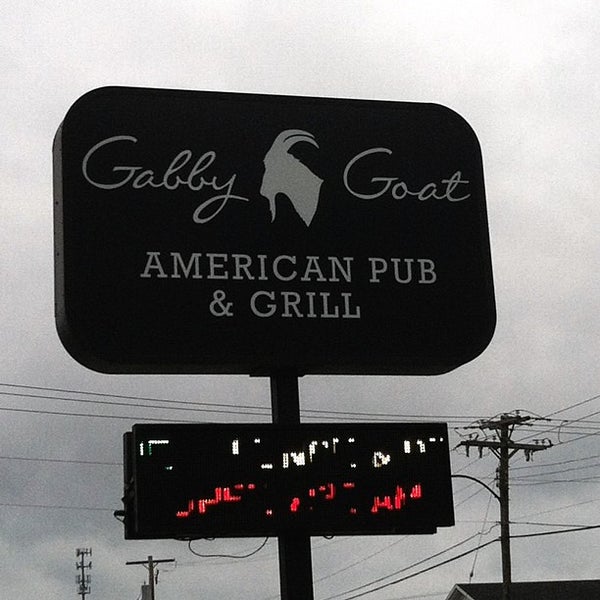 Photo taken at Gabby Goat American Pub &amp; Grill by Charlie M. on 8/7/2013