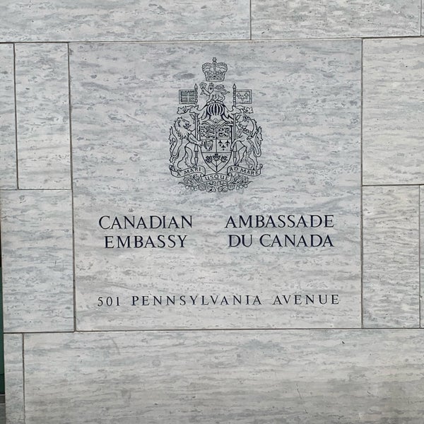 Снимок сделан в Embassy of Canada пользователем Gary K. 1/19/2019