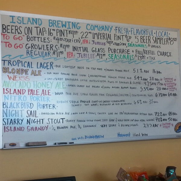 Island Brewing Company Brewery in Downtown Carpinteria