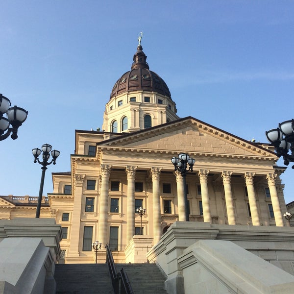 Foto tirada no(a) Kansas State Capitol por Michael S. em 9/1/2017