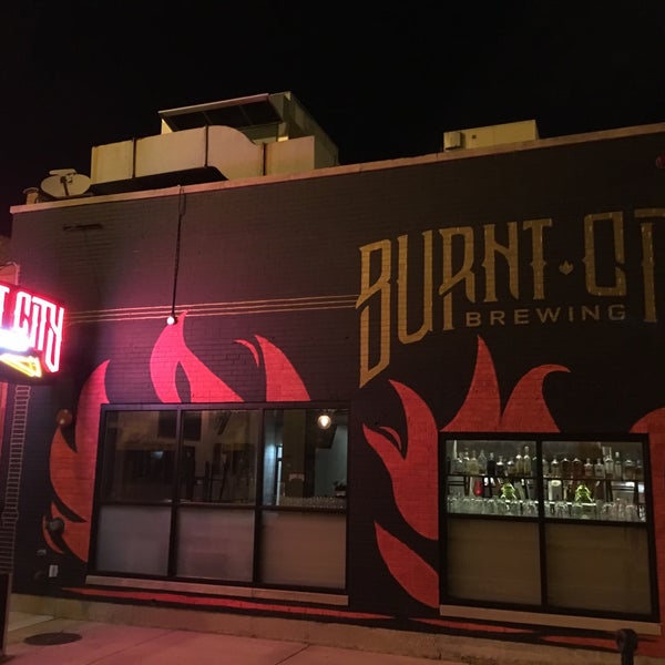 Photo taken at Burnt City Brewing Company by Zach R. on 8/16/2016