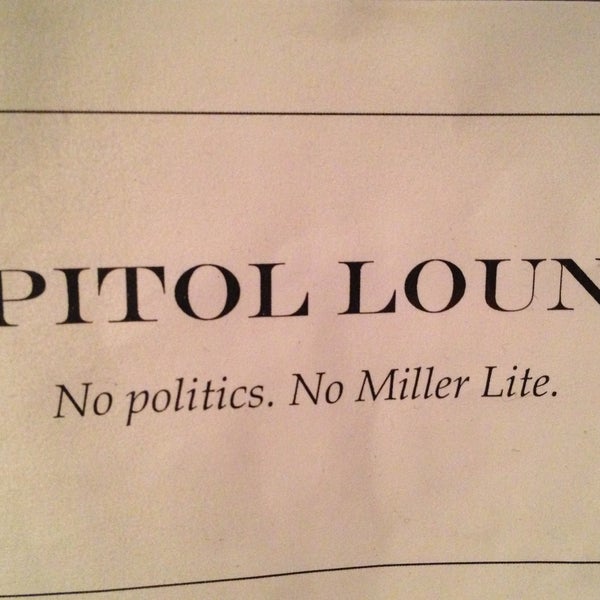 Photo taken at Capitol Lounge by Zach R. on 4/27/2013