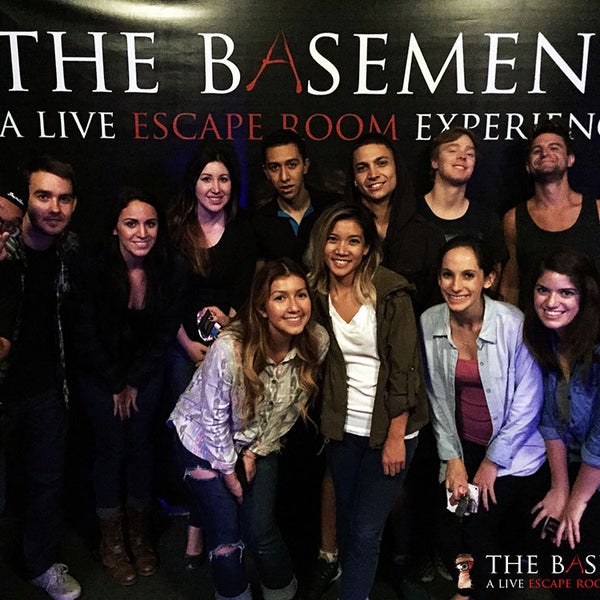Photo taken at THE BASEMENT: A Live Escape Room Experience by Kayden R. on 12/18/2014