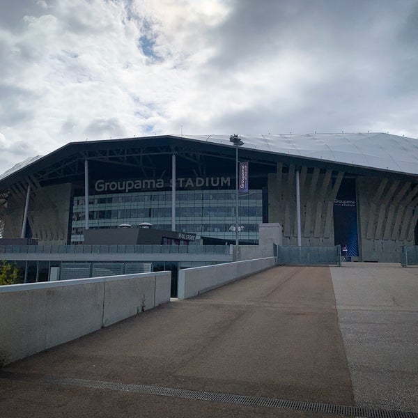 Photo taken at Groupama Stadium by Baptiste on 10/5/2019