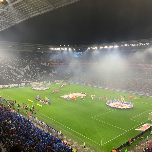 Photo taken at Groupama Stadium by Baptiste on 9/23/2019