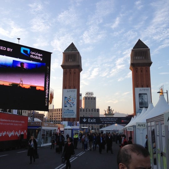 Photo taken at Mobile World Congress 2012 by Martin W. on 2/29/2012