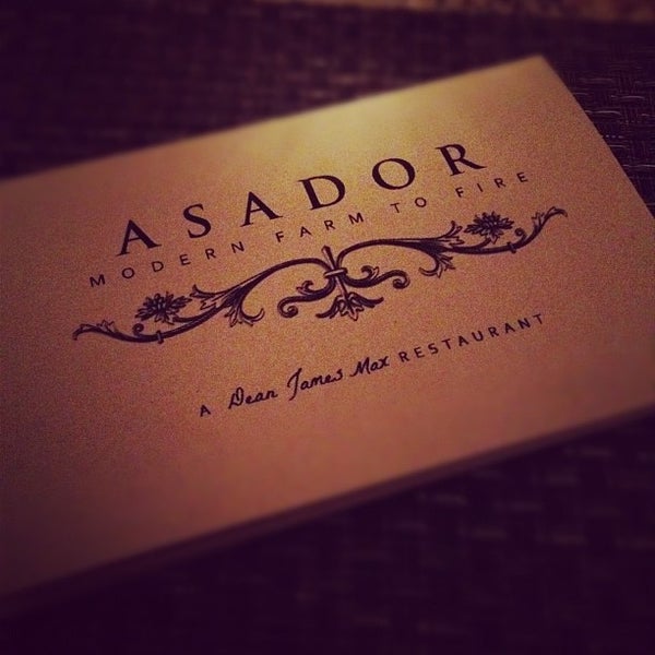 Снимок сделан в Asador Restaurant пользователем Jason S. 8/11/2012