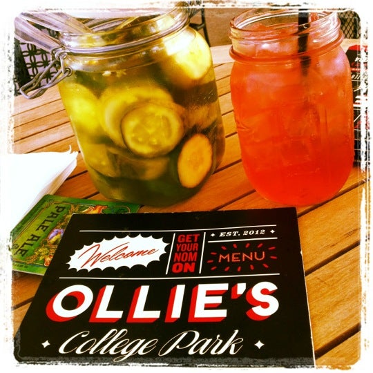 Pickles and a Ruby Red - yum!
