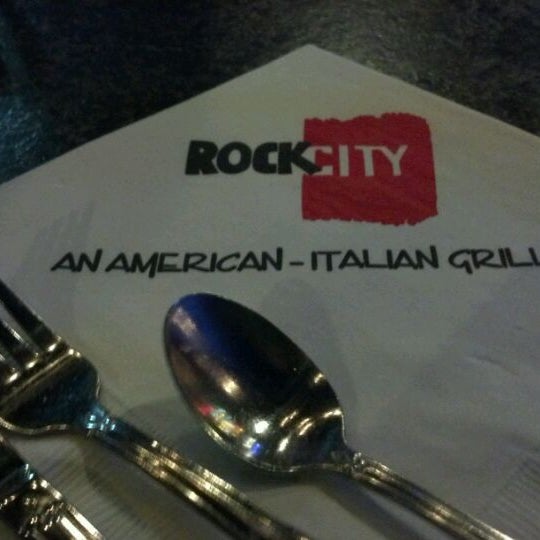 Photo taken at Rock City Grill by LoG S. on 3/24/2012