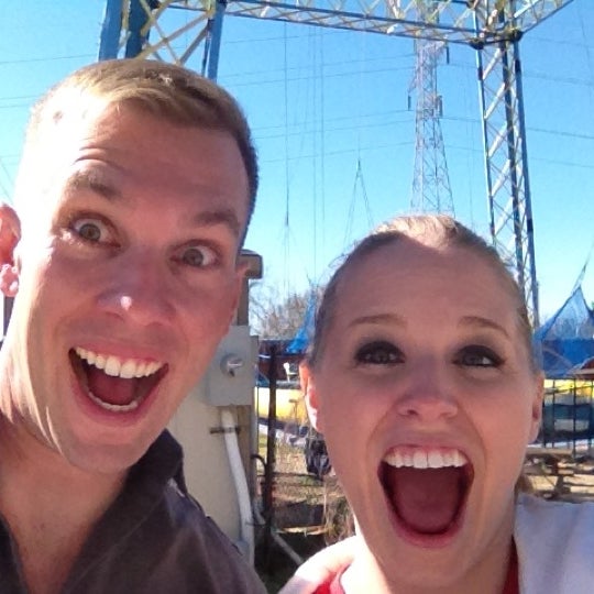 Photo taken at Zero Gravity Thrill Amusement Park by Holly B. on 2/25/2012