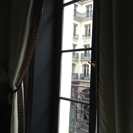 Photo taken at Hotel Athenee Paris by Jennie W. on 6/5/2012
