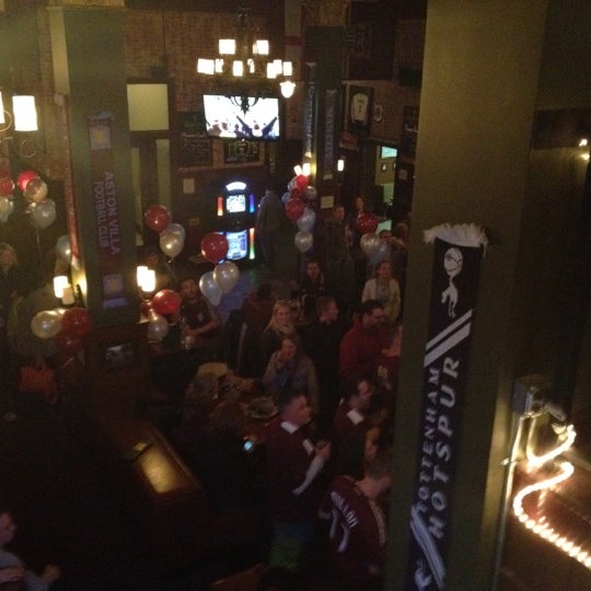 Photo taken at The Three Lions: A World Football Pub by Rebecca P. on 2/19/2012