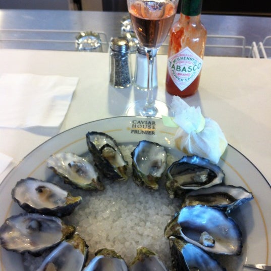 Photo taken at Caviar House &amp; Prunier Seafood Bar by Phil M. on 9/9/2012
