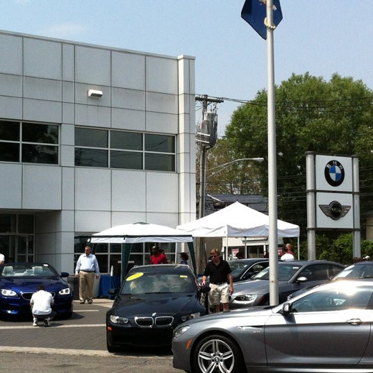 Photo taken at Ray Catena of Westchester, LLC BMW of Westchester by Rich W. on 5/26/2012