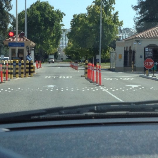 Moffett Field Front Gate Military Base