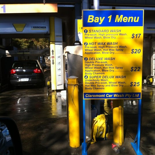 Claremont Car Wash Structure in Claremont