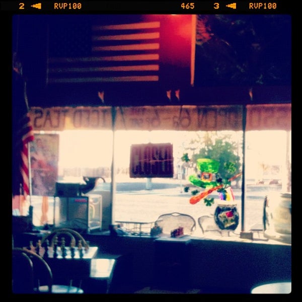 Кофейня в Van Horn, TX.