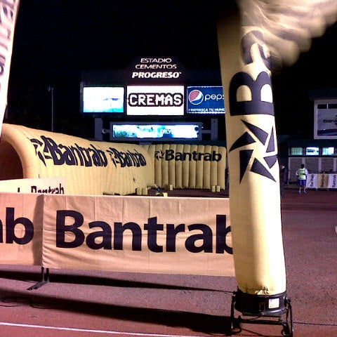 Photo taken at Estadio Cementos Progreso by Jc D. on 7/19/2012