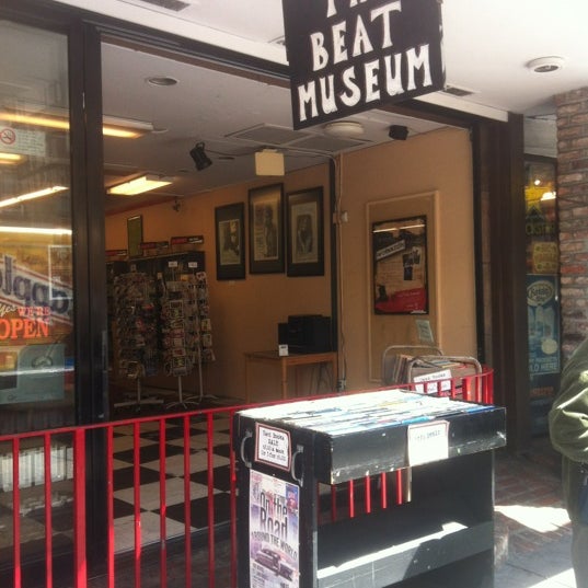Photo taken at The Beat Museum by Cage O. on 5/1/2012