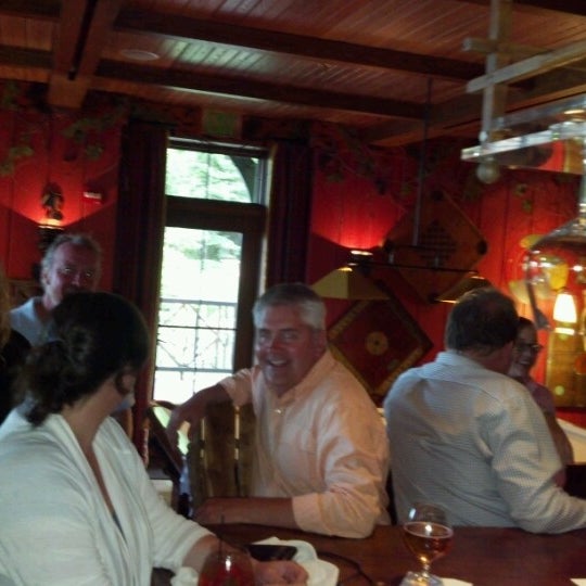 Photo taken at Lake Placid Lodge by Bridget H. on 6/15/2012