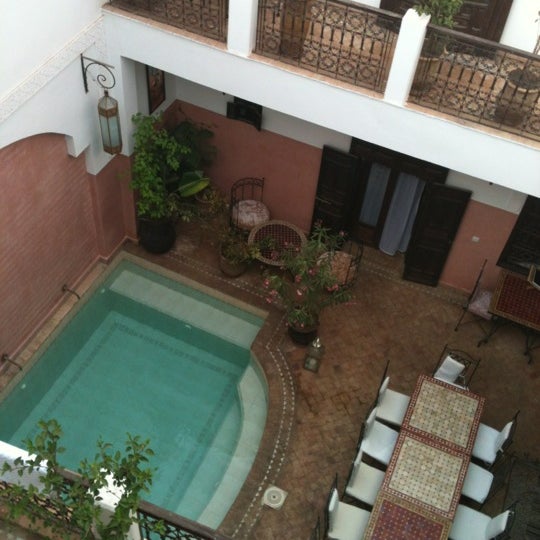 Photo taken at Riad Anya by Guillaume B. on 6/17/2012