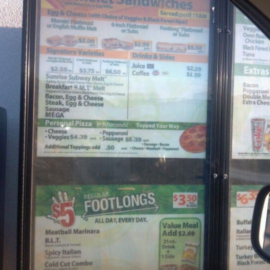 SUBWAY 2 tips from 159 visitors