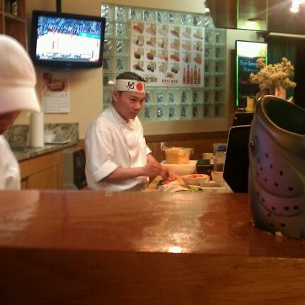 Photo taken at Kabuto Japanese Steakhouse and Sushi Bar by Vy T. on 3/10/2012